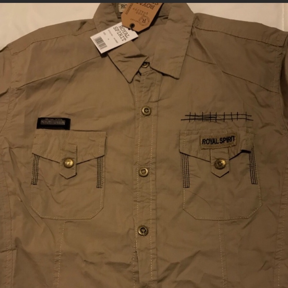 Royal Spirit Cotton Shirt Sleeve